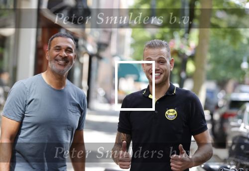 Amsterdam 20 juli 2020
Chahid Charrak in auto en samen met Ruud Gullit op de cornelis schuytstraat. Chahid heet op instagram Dutch Performante
