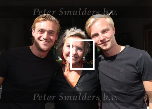 Breukelen, 29 Juli 2021
Mariska v Kolck  met haar zonen Christoph Jacobseb en Vincent Jacobsen