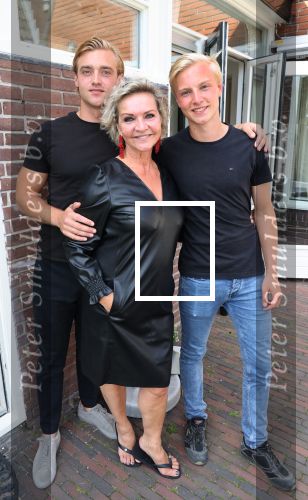 Breukelen, 29 Juli 2021
Mariska v Kolck  met haar zonen Christoph Jacobseb en Vincent Jacobsen