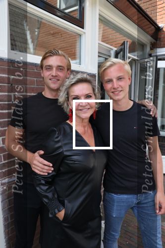 Breukelen, 29 Juli 2021
Mariska v Kolck  met haar zonen Christoph Jacobseb en Vincent Jacobsen