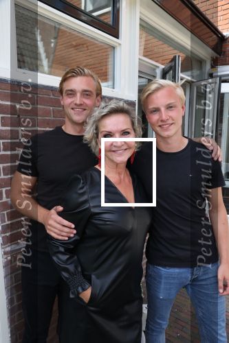 Breukelen, 29 Juli 2021
Mariska v Kolck  met haar zonen Christoph Jacobseb en Vincent Jacobsen
