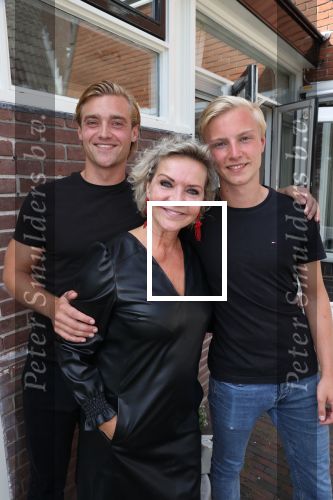 Breukelen, 29 Juli 2021
Mariska v Kolck  met haar zonen Christoph Jacobseb en Vincent Jacobsen