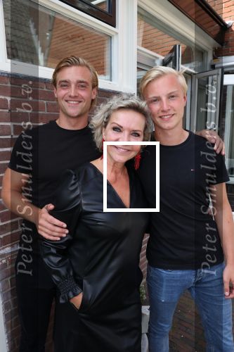 Breukelen, 29 Juli 2021
Mariska v Kolck  met haar zonen Christoph Jacobseb en Vincent Jacobsen