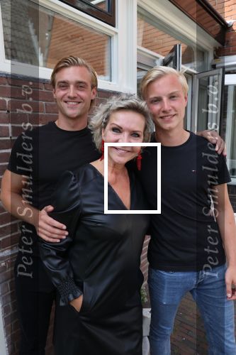 Breukelen, 29 Juli 2021
Mariska v Kolck  met haar zonen Christoph Jacobseb en Vincent Jacobsen