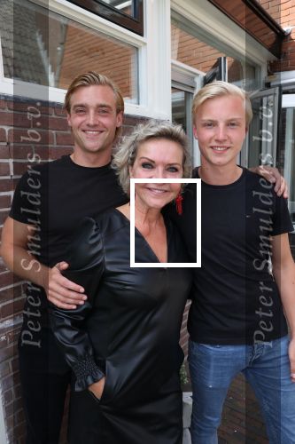 Breukelen, 29 Juli 2021
Mariska v Kolck  met haar zonen Christoph Jacobseb en Vincent Jacobsen