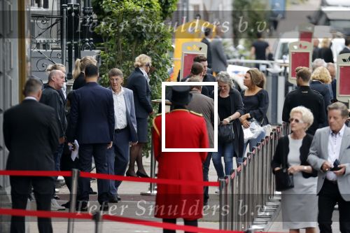 Amsterdam 22 juli 2021
Herdenkingsdienst van Peter R de Vries in Carre . De ouders van Tanja Groen