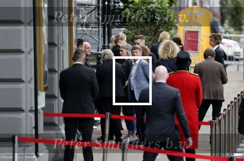 Amsterdam 22 juli 2021
Herdenkingsdienst van Peter R de Vries in Carre . De ouders van Tanja Groen