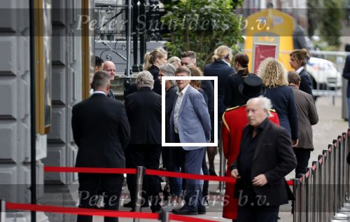 Amsterdam 22 juli 2021
Herdenkingsdienst van Peter R de Vries in Carre . De ouders van Tanja Groen