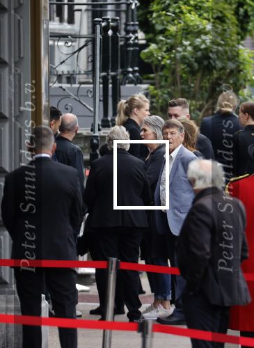 Amsterdam 22 juli 2021
Herdenkingsdienst van Peter R de Vries in Carre . De ouders van Tanja Groen