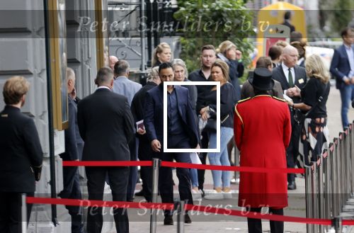 Amsterdam 22 juli 2021
Herdenkingsdienst van Peter R de Vries in Carre .
Ouders Tanja Groen en Nicky Verstappen