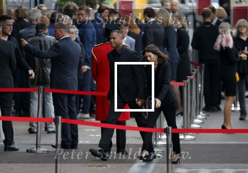 Amsterdam 22 juli 2021
Herdenkingsdienst van Peter R de Vries in Carre . Patrick Kluivert met zijn vrouw Rossana
