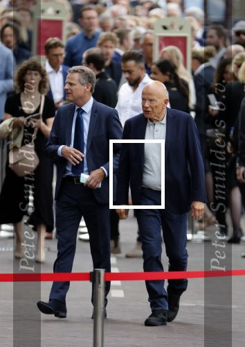 Amsterdam 22 juli 2021
Herdenkingsdienst van Peter R de Vries in Carre . Peter Plasman