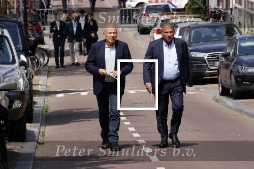 Amsterdam 22 juli 2021
Herdenkingsdienst van Peter R de Vries in Carre .
Peter Plasman en Maurice de Hond