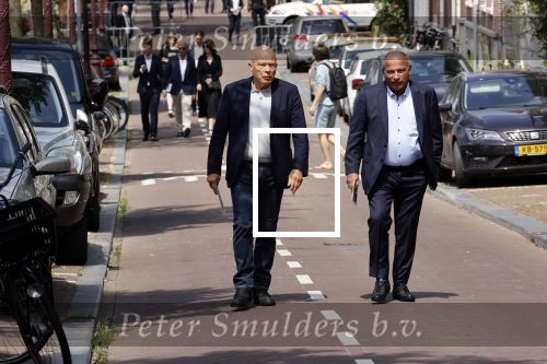Amsterdam 22 juli 2021
Herdenkingsdienst van Peter R de Vries in Carre .
Peter Plasman en Maurice de Hond