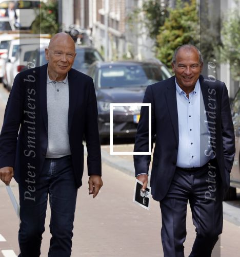 Amsterdam 22 juli 2021
Herdenkingsdienst van Peter R de Vries in Carre .
Peter Plasman en Maurice de Hond