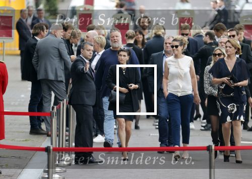 Amsterdam 22 juli 2021
Herdenkingsdienst van Peter R de Vries in Carre . Vivienne v d Assem