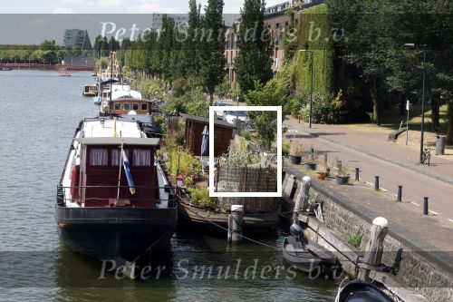Amsterdam 23 en 24 juli 2022
Ellen ten Damme bij haar woonboot / woonark