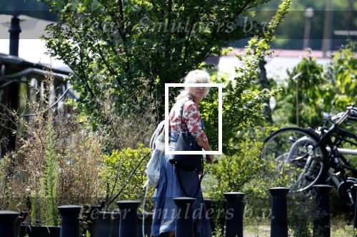 Amsterdam 23 en 24 juli 2022
Ellen ten Damme bij haar woonboot / woonark