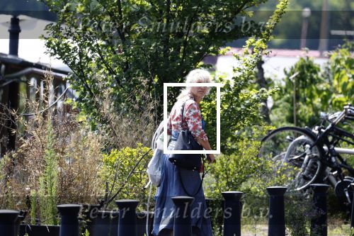 Amsterdam 23 en 24 juli 2022
Ellen ten Damme bij haar woonboot / woonark