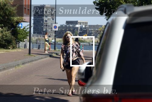 Amsterdam 23 en 24 juli 2022
Ellen ten Damme bij haar woonboot / woonark