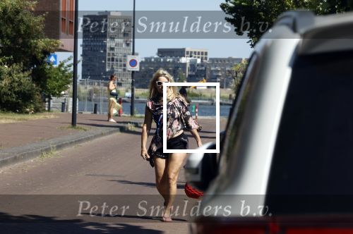 Amsterdam 23 en 24 juli 2022
Ellen ten Damme bij haar woonboot / woonark