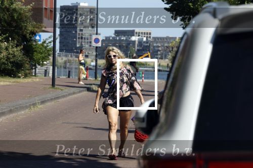Amsterdam 23 en 24 juli 2022
Ellen ten Damme bij haar woonboot / woonark