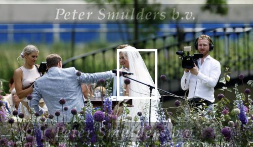 Oegstgeest 30 juli 2022
Trouwen Maxime Meiland en Leroy Molkenboer op kasteel Oud Poelgeest . Aanwezig natuurlijk Martien Meiland Erica Meiland Montana Meiland en haar partner Dirk Hoogstraten. Ook hun dochters Claire en Vive waren aanwezig.