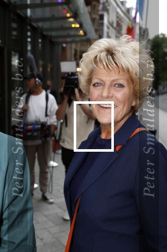 Amsterdam 25 juli 2022
Premiere Falsettos in het deLamar Theater. Simone Kleisma kwam met Serge Henri Valcke