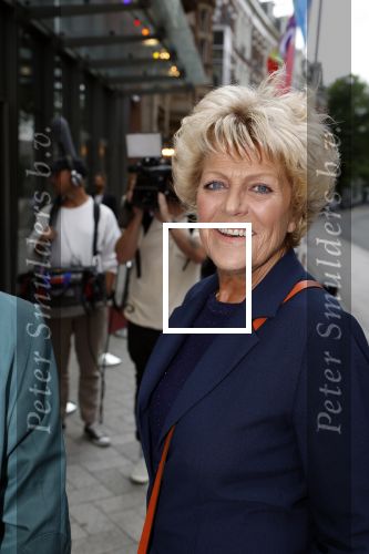 Amsterdam 25 juli 2022
Premiere Falsettos in het deLamar Theater. Simone Kleisma kwam met Serge Henri Valcke