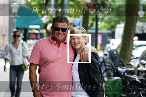 Amsterdam 28 juli 2022
Wolter Kroes met zijn zoon Tom in Amsterdam zuid. Ze hadden samen lekker geluncht bij brasserie v Dam