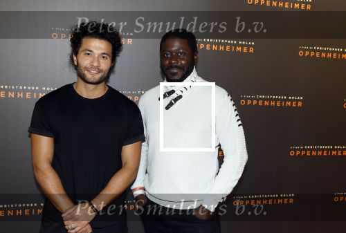 Amsterdam 19 juli 2023
Premiere Oppenheimer in Pathe Arena.
Alkan Cocklu (links) en Andre Dongelmans