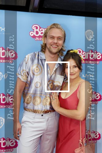 Amsterdam 18 juli 2023
Premiere Barbie in Tuschinski.
Barbara Sloesen met vriend Joost Hofman