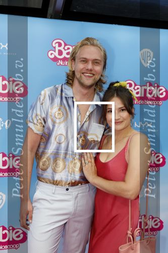 Amsterdam 18 juli 2023
Premiere Barbie in Tuschinski.
Barbara Sloesen met vriend Joost Hofman