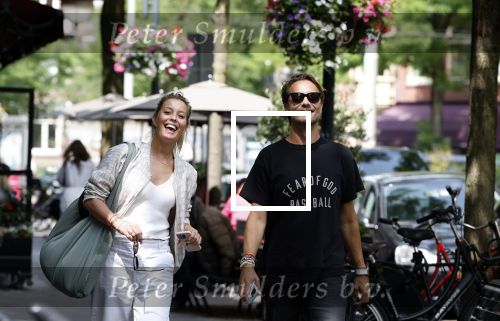 Amsterdam 18 juli 2023
Bas Smit en zijn zus Marielle Smit in Amsterdam zuid