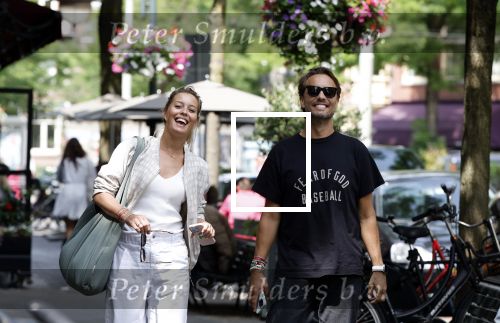 Amsterdam 18 juli 2023
Bas Smit en zijn zus Marielle Smit in Amsterdam zuid