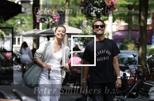 Amsterdam 18 juli 2023
Bas Smit en zijn zus Marielle Smit in Amsterdam zuid