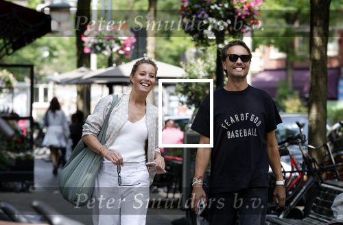 Amsterdam 18 juli 2023
Bas Smit en zijn zus Marielle Smit in Amsterdam zuid