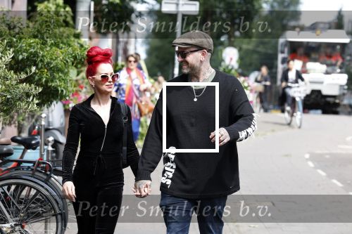 Amsterdam 6 juli 2023
Ben Saunders met zijn vriendin in Amsterdam zuid.