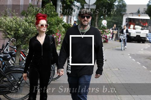 Amsterdam 6 juli 2023
Ben Saunders met zijn vriendin in Amsterdam zuid.