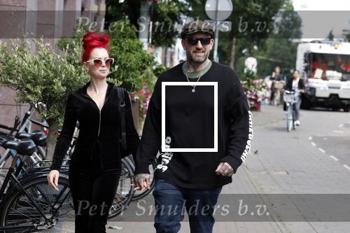Amsterdam 6 juli 2023
Ben Saunders met zijn vriendin in Amsterdam zuid.