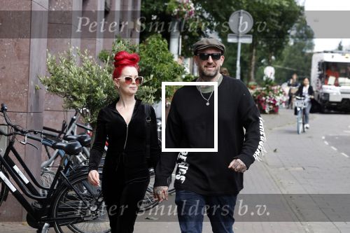 Amsterdam 6 juli 2023
Ben Saunders met zijn vriendin in Amsterdam zuid.