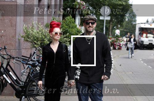 Amsterdam 6 juli 2023
Ben Saunders met zijn vriendin in Amsterdam zuid.
