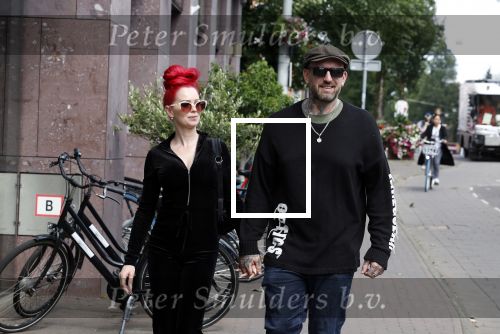 Amsterdam 6 juli 2023
Ben Saunders met zijn vriendin in Amsterdam zuid.
