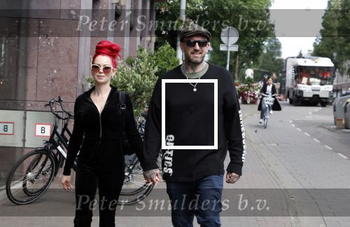 Amsterdam 6 juli 2023
Ben Saunders met zijn vriendin in Amsterdam zuid.