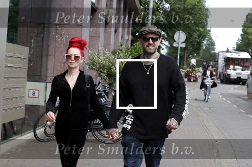 Amsterdam 6 juli 2023
Ben Saunders met zijn vriendin in Amsterdam zuid.