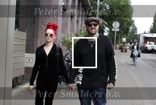 Amsterdam 6 juli 2023
Ben Saunders met zijn vriendin in Amsterdam zuid.