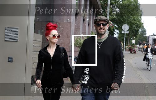 Amsterdam 6 juli 2023
Ben Saunders met zijn vriendin in Amsterdam zuid.