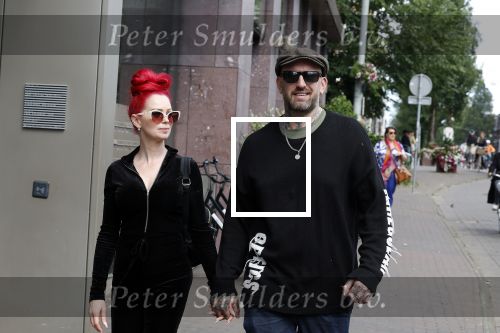 Amsterdam 6 juli 2023
Ben Saunders met zijn vriendin in Amsterdam zuid.