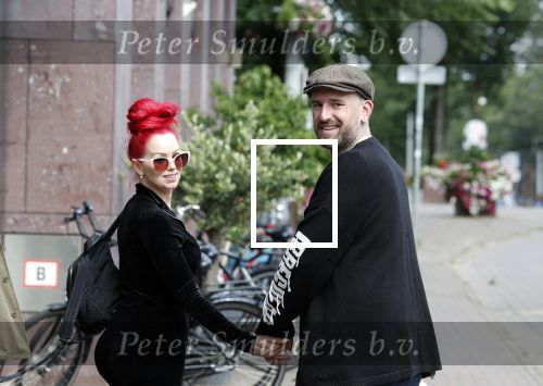 Amsterdam 6 juli 2023
Ben Saunders met zijn vriendin in Amsterdam zuid.