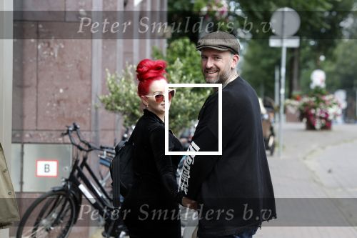 Amsterdam 6 juli 2023
Ben Saunders met zijn vriendin in Amsterdam zuid.